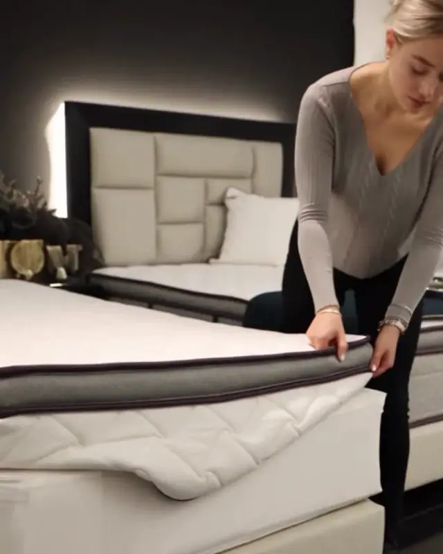 Poniendo el Pillow sobre un colchón
